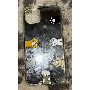 Unbranded iPhone 14 Plus Mirrored Cat Paw Theme